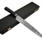 Custom Handmade Damascus Chef Slicer Knife HK102CS With Box 15 Inch Buffalo Horn Handle Best Chef Slicer Knife